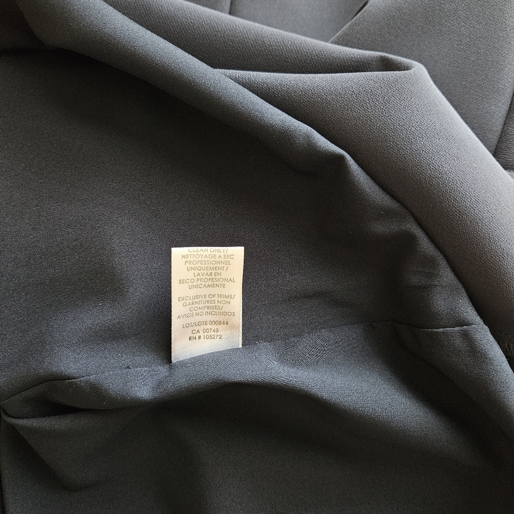 Kay Unger column gown, size 10, Prussian blue - Picture 10 of 14